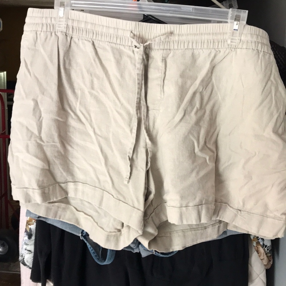 Old Navy linen shorts sz XXL
